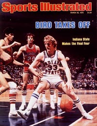 Larry Bird on SI Cover
